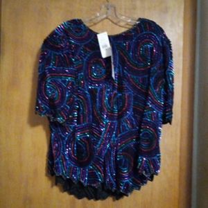 Women sequin top